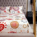Santorini Sunrise Designer Collection Sheet Set. Fixed Price $50.00.