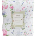 Lillian August French Farmhouse 3PC King Quilt Set Butterfly Hydrangea Reversibl. Fixed Price $125.00.