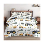 Queen Size Comforter Set With 2 Pillowcases, Boho Wood Construction... Fast Ship. Fixed Price $69.99.
