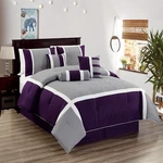 All American Collection 7 Piece Embroidered Over-sized Luxury Comforter Set. Fixed Price $155.16.