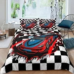 Erosebridal Racing Bedding Set Dirt Bike Duvet Cover Twin Size Race Car. Fixed Price $39.49.