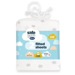 Silentnight Safe Size Fitted Sheets Set 100% Jersey Cotton Bedsi. Fixed Price $34.65.