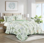 Chezmoi Collection Dune Southwestern Cowboys Microfiber Bedspread Quilt Set. Fixed Price $52.99.