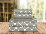 Elegant Comfort 1500TC Bloomingdale Pattern Queen Size Bed Sheets, 6-PIECE Set. Fixed Price $49.79.