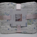 Simply Shabby Chic British Rose Blue Patchwork Ruffle Quilt - Full/queen. Fixed Price $399.99.