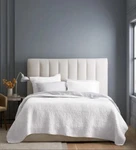 Nwt Quince European Linen Cotton Stitch Quilt Only Full Queen Double White $150. Fixed Price $84.99.