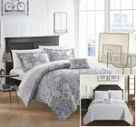 4 Piece 100% Cotton Bohemian Reversible Duvet Cover Set With Shams Pillows. Fixed Price $41.95.