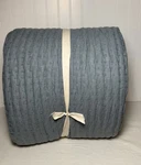 Pottery Barn Pick-stitch Handcrafted Cotton Linen Quilt King/cal Sonoma Blue. Fixed Price $179.00.