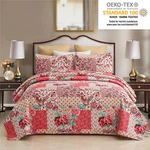 3 Piece Queen King Quilt Set Floral Printed Lightweight Bedspread Bedding. Fixed Price $42.39.