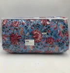 Pottery Barn Shannon Reversible Floral Quilt Blue Full Queen #Z1235. Fixed Price $183.30.