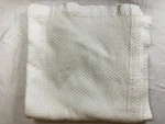 Fieldcrest White Basketweave Matelasse Coverlet Blanket Queen. Fixed Price $60.00.