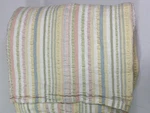 Vermont Country Store Cotton Seersucker Bedspread Coverlet King Pastel. Fixed Price $69.99.