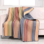 Greenland Home Katy Reversible 100 Cotton Throw Blanket Bedding Decor. Fixed Price $50.97.