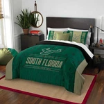University Of South Florida Ncaa Full/queen Comforter And Sham Set. Fixed Price $39.00.