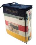 New Pendleton Twin Size 100% Cotton Glacier National Park Multi-color Quilt Set. Fixed Price $149.99.