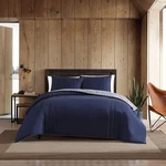 Sleep Softer Every Night - Eddie Bauer Queen Reversible Comforter Set. Fixed Price $179.99.