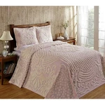 100 Cotton Chenille Bedspread Medallion Design Lightweight Tufted Coverlet New. Fixed Price $100.30.