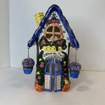 Cottage Cozy's Tealight Candle Holder French Country Ceramic Chateau Des Fleurs. Fixed Price $13.99.
