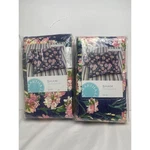 Set Of 2 Martha Stewart Carnation Fields Standard Pillow Sham Quilted - New. Fixed Price $27.00.