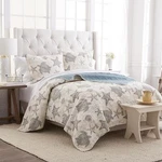 Amber Sands King 3 Piece Quilt Set Summer Beach Ocean Coastal. Fixed Price $220.12.