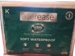 King Size-allerease Clean Boost Fitted Mattress Protector Soft Waterprooth.. Fixed Price $25.98.