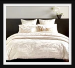 Donna Karan Home Seduction F/queen Coverlet/duvet Textured Jacquard Ivory New. Fixed Price $150.00.