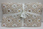 Pottery Barn Julia Berolzheimer Trellis Handcrafted Reversible Bea Quilt F/q. Fixed Price $199.99.