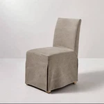 Canvas Slipcover Dining Chair - Hearth & Hand With Magnolia, Gray. Fixed Price $220.00.