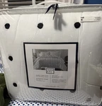 Crown & Ivy White With Black Polka Dots Patterned Full-queen Quilt 90" X New. Fixed Price $65.00.