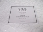 Portugal White Matelasse Textured Floral Coverlet - Queen. Fixed Price $139.99.