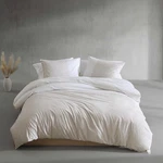 Calvin Klein - King Duvet Cover Soft Cotton Percale Ikat Pinstripe Mndr Mnt. Fixed Price $76.33.