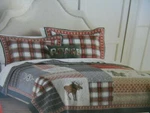 Nip St. Nicholas Square Holiday Collection Reversible Joy Queen Christmas Quilt. Fixed Price $89.99.