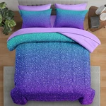 Pamnest Comforter Set Twin Size, Lilies Orange Pink Flowers 5 Pcs Bedding. Fixed Price $79.51.