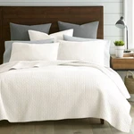 Industrial Shop Solid Quilt And Sham Set King Cream New $140.99. Fixed Price $99.00.