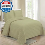 Mk Home Collection Embossed Modern Quilt Oversized Coverlet Bedspread Set. Fixed Price $30.32.