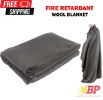 Ever Ready First Aid Warm Wool Fire Retardant Blanket 62" X 80" - Gray. Fixed Price $24.95.