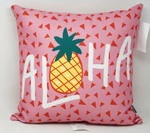 Deny Designs Aloha Darling Tropical Hawaiian Pineapple 16" Throw Pillow - Pink. Fixed Price $5.54.