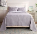 Scott Living F/q Cotton Coverlet Set Grey Relaxed Waves. Fixed Price $89.95.