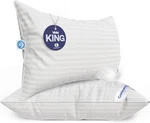 Continental Bedding 100% Luxury Down Pillows SP100 Firm, Medium, Soft. Fixed Price $205.99.