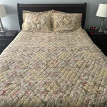 Target Classic Home Quilted Bedspread Shams Grandma Cottage 87 X 83 Floral. Fixed Price $41.00.