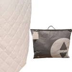 Sleep Number Blanket Set 3 Pc Grid Stitch White Coverlet Queen Comforter. Fixed Price $38.21.