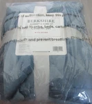 Berkshire Crushed Velvet Coverlet Set- Full 86 X 92 (2)SHAMS 23 29 Slate Blue. Fixed Price $15.00.