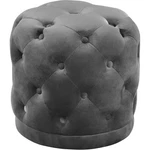 Meridian Furniture Harper Contemporary Velvet Ottoman/stool In Gray. Fixed Price $110.78.