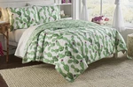 Vue Otto Modern Graphic 3-PIECE Reversible Quilt Set, Full/queen, White. Fixed Price $68.29.