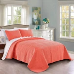 Quilt Set King/california Coral - Oversized Bedspread Soft. Fixed Price $42.95.