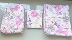 Pottery Barn Kids Twin Pb Teen Floral Striped Sheet Set Flat Fitted Pillowcase. Fixed Price $17.49.