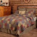 Rustic Luxury King Quilt Set Green Cedar Ridge Cotton Vhc Brands. Fixed Price $233.90.