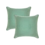 A1HC 22X22 Inch Square Decorative Velvet Throw Pillow Covers Set Of Como Green. Fixed Price $29.48.