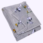 Berkshire Peanuts Spring The Air Plush Throw Blanket Snoopy Woodstock Nib. Fixed Price $29.95.