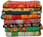 Royal Craft Wholesale Lot Of Indian Vintage Kantha Quilt Handmade Throw Reversib. Fixed Price $23.29.